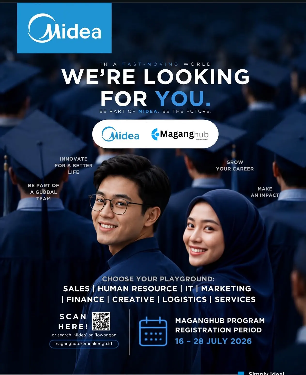 Maganghub Midea x Yu Diana safitri